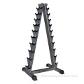 Yeni Design10 Çiftleri Dumbbell Stand Rafı Ağırlıklar